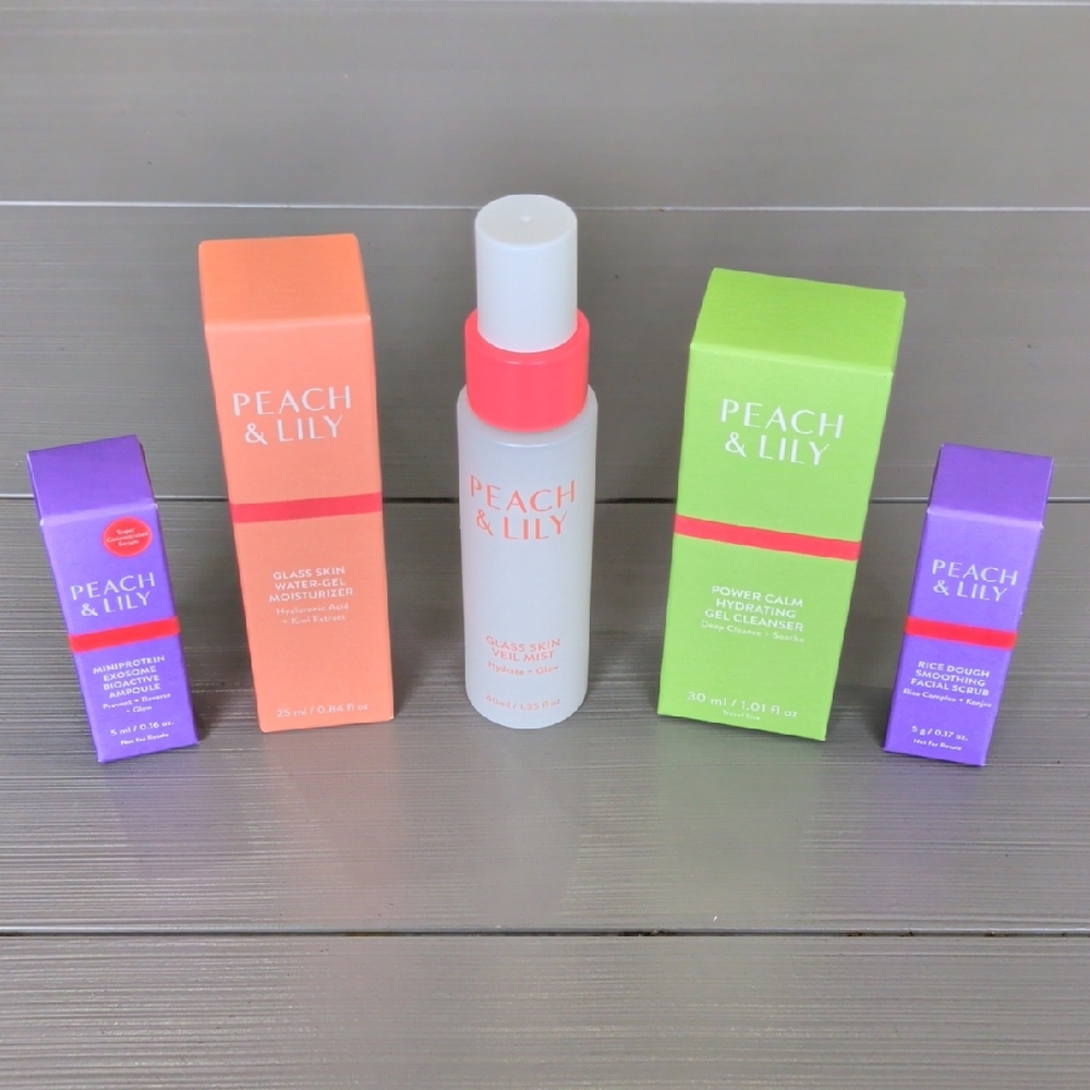 Peach & Lily Glow & Go Skincare Trial Size Set